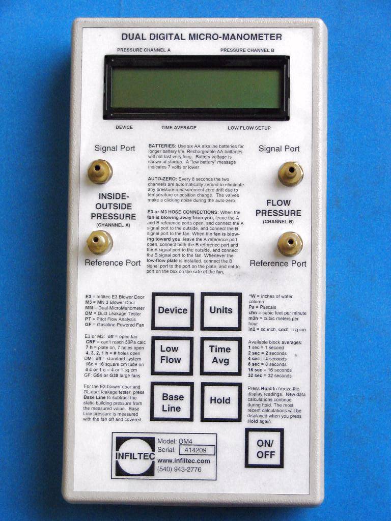 INFILTEC: Blower Door Catalog - digital.